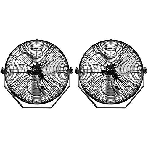 Photo 1 of (DOES NOT FUNCTION)Simple Deluxe 18 Inch Industrial Wall Mount Fan, 3 Speed Commercial Ventilation Metal Fan for Warehouse, Greenhouse, Workshop, Patio, Factory and Base
