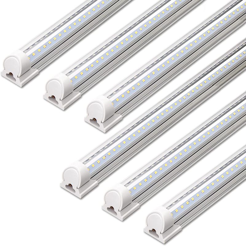 Photo 1 of Barrina LED Shop Light, 40W 5000LM 5000K, 4FT Integrated Fixture 4PK