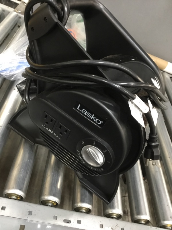 Photo 2 of Lasko U12104 High Velocity Pro Pivoting Utility Fan Black 12104 12.2 x 9.6 x 12.3 inches ***nonfunctional parts only **