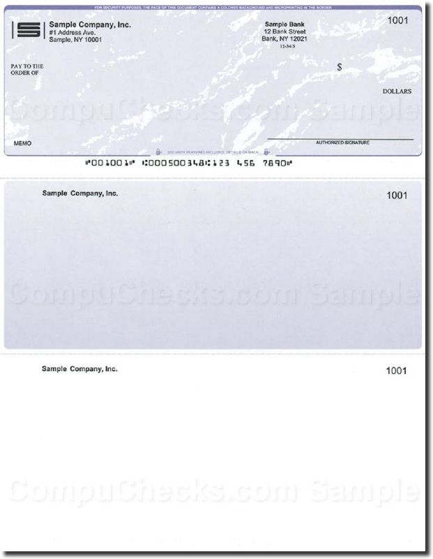 Photo 1 of 1000 Computer Checks on Top - Printed - Compatible for QuickBooks 