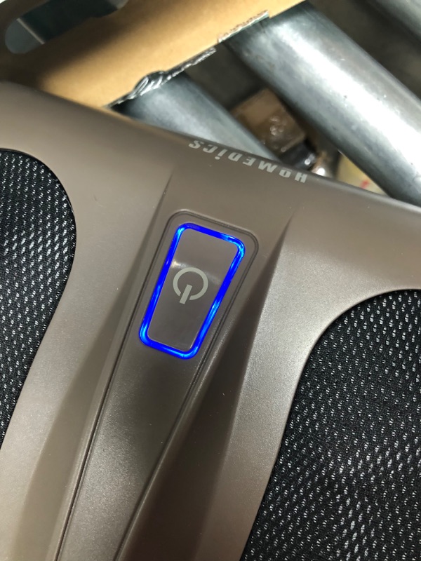 Photo 1 of HoMedics Triple Action Shiatsu Foot Massager with Heat – Therapeutic Kneading Foot Massager Machine with Triple Rotating Heads, Toe-Touch Control, Breathable Fabric