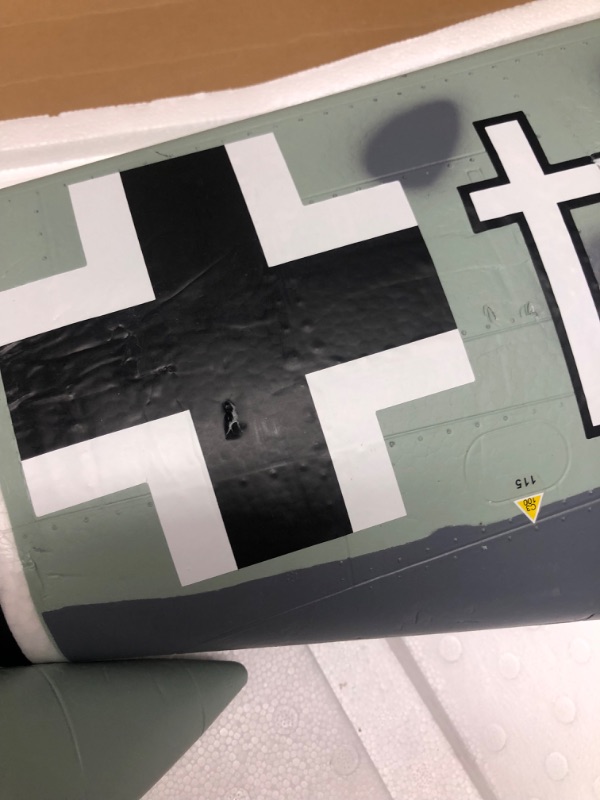 Photo 3 of E-flite RC Airplane Focke-Wulf Fw 190A 1.5m Smart BNF Basic (Transmitter, Battery and Charger not Included) with AS3X and Safe Select, EFL01350