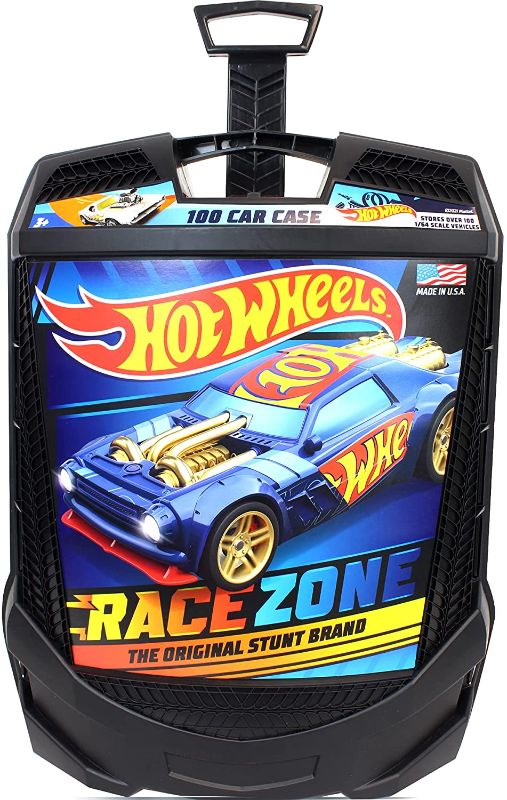 Photo 1 of Hot Wheels 100-Car, Rolling Storage Case with Retractable Handle, Model:20135
