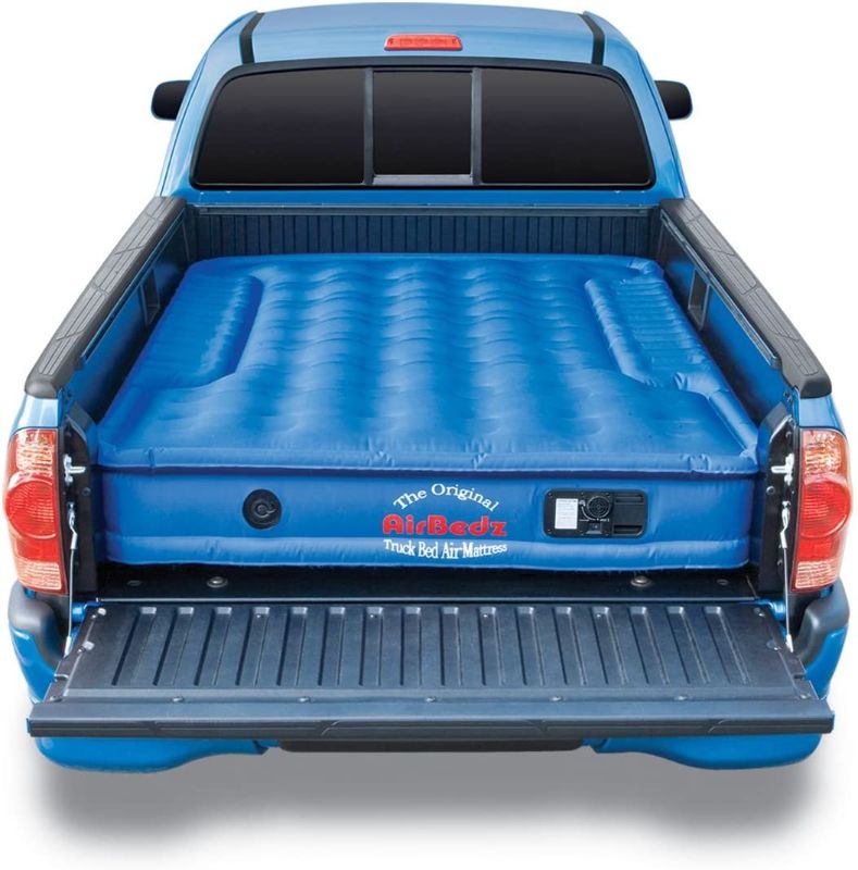 Photo 1 of Pittman Outdoors PPI 104 AirBedz Original Truck Bed Air Mattress for 5'5" to 5'8" Full Size Short Truck Beds, Blue
