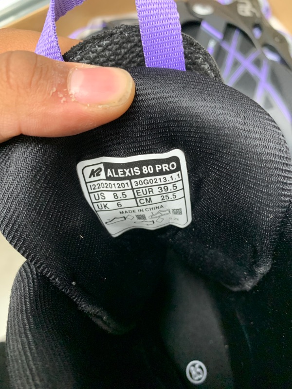 Photo 1 of K2 Skate Alexis 80 Pro SIZE 8.5 WOMENS
