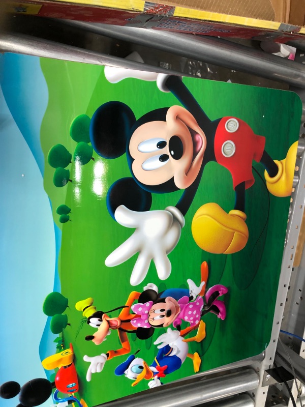 Photo 1 of Delta Children Kids Table and Chair Set (2 Chairs Included) - Ideal for Arts & Crafts, Snack Time, Homeschooling, Homework & More, Disney Mickey Mouse