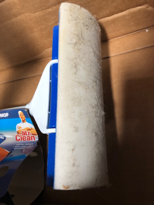 Photo 2 of (DIRTY/HAIRY)
Mr. Clean 446840 Magic Eraser Roller Mop
