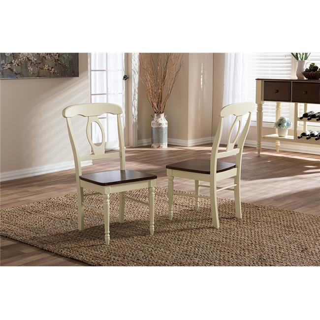 Photo 1 of (MISSING HARDWARE/MANUAL)
Napoleon Cottage Dining Chair in Cream (Set of 2)
