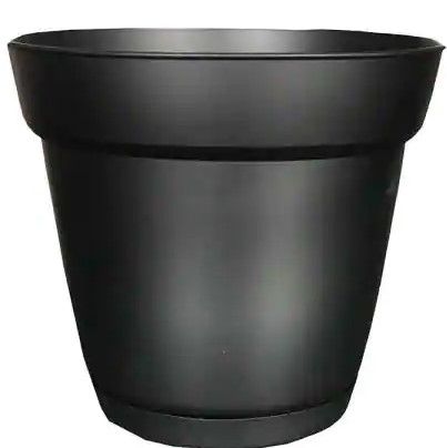 Photo 1 of (2 PLANTERS)
Southern Patio
Graff 15.9 in. x 14.2 in. Black Resin Self-Watering Planter