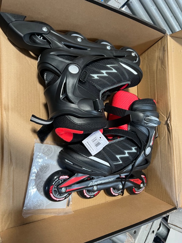 Photo 3 of Bladerunner by Rollerblade Advantage Pro XT Men's Adult Fitness Inline Skate, Black and Red, Inline Skates
SIZE 9 