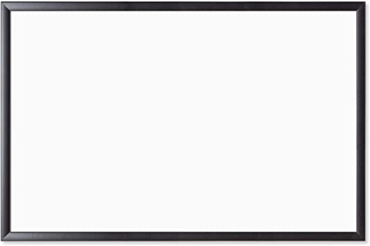 Photo 1 of U Brands Magnetic Dry Erase Board, 35 x 23 Inches, Black Wood Frame (311U00-01)
