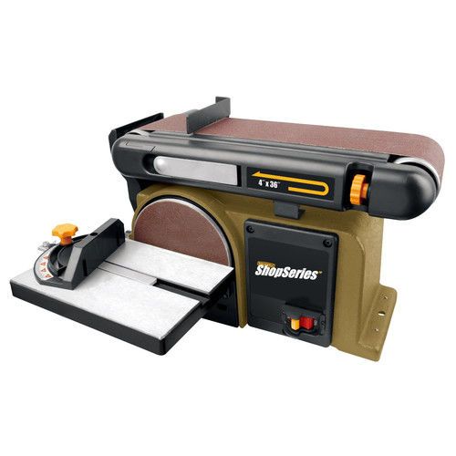 Photo 1 of 4.3 Amp 6 in. Disk 4 in. x 36 in. Belt Sander