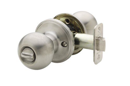 Photo 1 of Ball Knob Privacy Function, Satin Stainless
