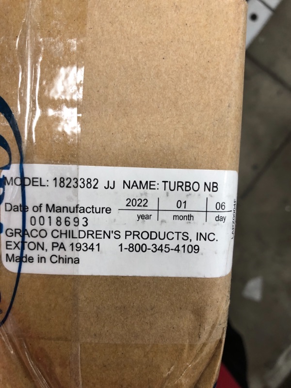 Photo 1 of Graco TurboBooster Backless Booster Car Seat, Galaxy Gray