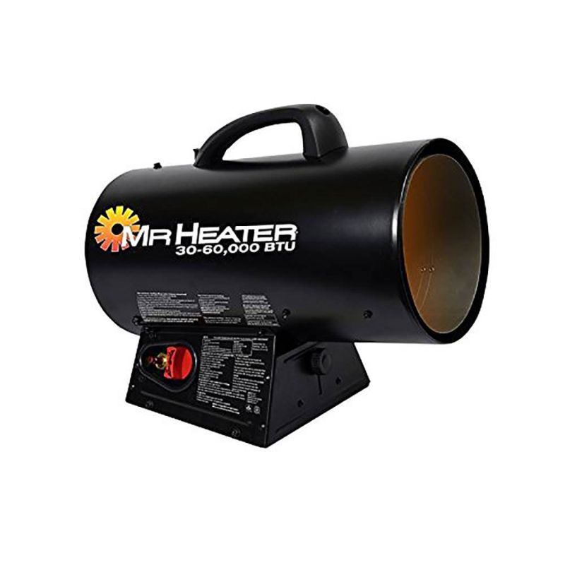 Photo 1 of ***PARTS ONLY*** MH60QFAV Forced Air Liquid Propane Heater with 60 000 BTU Output and Quiet Burner Technology in
