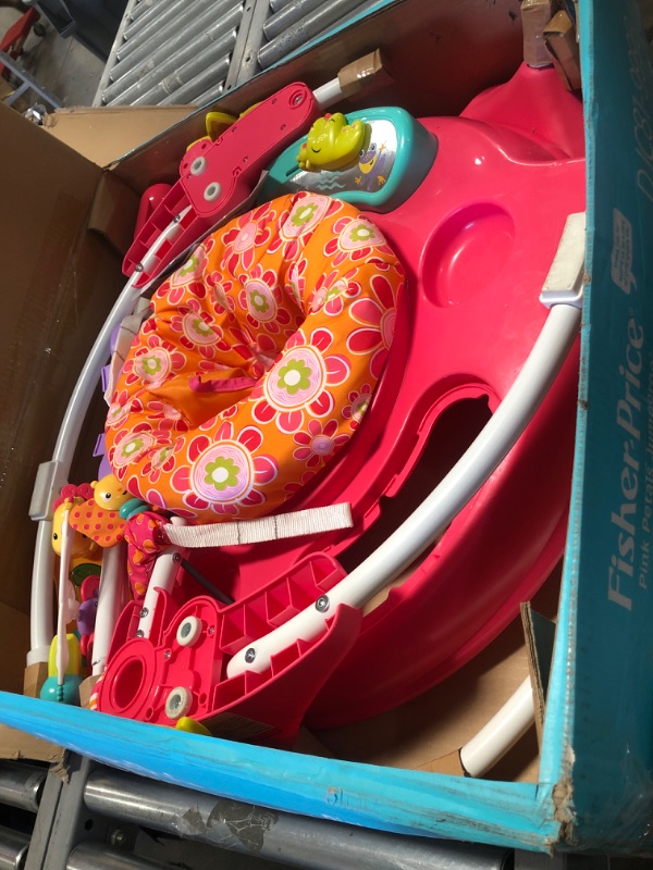 Photo 2 of Fisher-Price Pink Petals Jumperoo&trade;