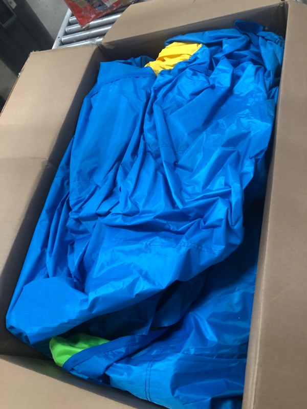 Photo 1 of Crossover Rainbow Inflatable Bounce House | 13' Foot x 12' Foot Bouncy Area | for Residential/Backyard Use | Includes: Blower, Anchor Stakes, and Storage Bag
