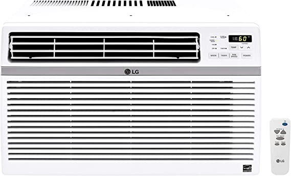 Photo 1 of ***PARTS ONLY*** LG 12,000 BTU Window Air Conditioner, Cools 550 Sq.Ft. (22' x 25' Room Size), Quiet Operation, Electronic Control with Remote, 3 Cooling & Fan Speeds, ENERGY STAR®, Auto Restart, 115V