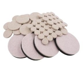 Photo 1 of 2-PACK ***EVERBILT ASSORTED SELF-ADHESIVE ROUND FURNITURE SLIDERS, FELT PADS FOR HARD FLOORS AND SURFACE BUMPERS VALUE PACK (336-PIECE)
