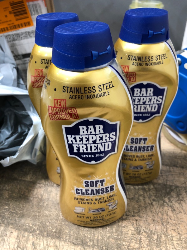 Photo 2 of 3 PACK - Bar Keepers Friend
26 oz. Soft Cleanser