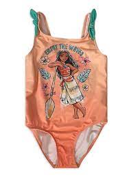 Photo 1 of Disney Princess Moana Girls Swimsuit Size 6X

