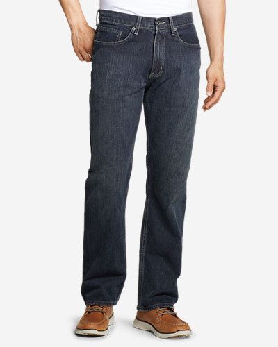 Photo 1 of EDDIE BAUER Men's Authentic Jeans - Relaxed Fit
