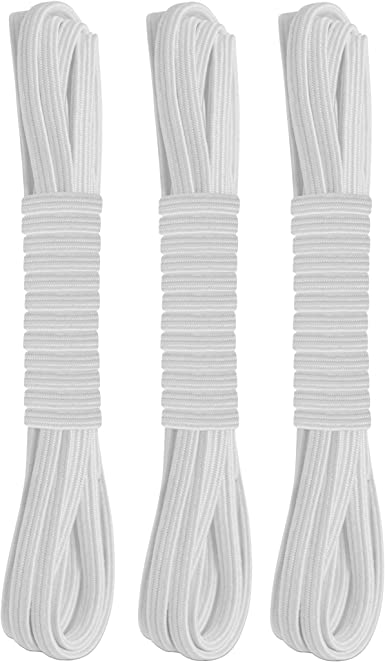 Photo 1 of 3 PACKS OF FOOTMATTERS No Tie Flat Stretch Shoe Laces - 3 Pairs (40IN/102CM) 
