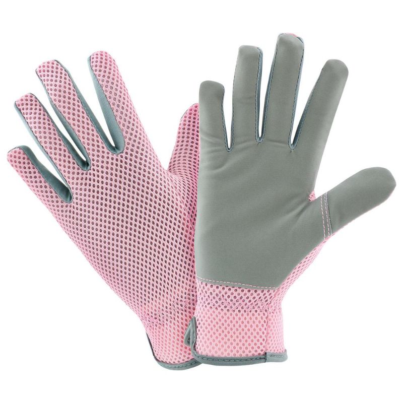 Photo 1 of 2 PACK OF West Chester Protective Gear Women's Large Hi-Dexterity Garden Gloves, Pink/Gray
