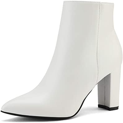 Photo 1 of DREAM PAIRS Women's Chunky High Heel Ankle Booties