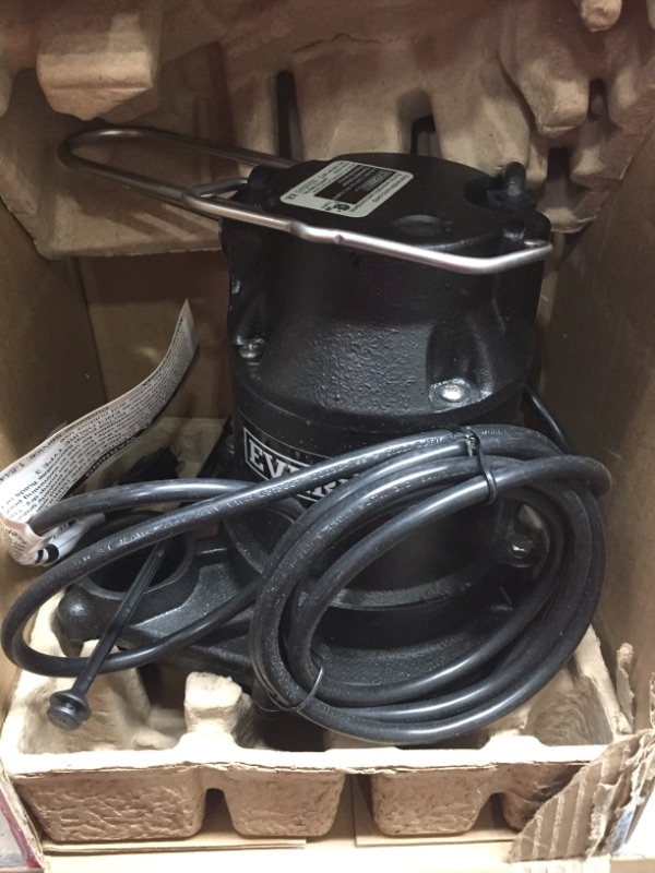 Photo 2 of 1/2 HP Cast Iron Sump Pump
