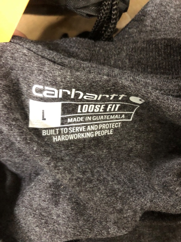 Photo 2 of Carhartt Men's Long Sleeve Workwear Pocket T-Shirt LARGE
