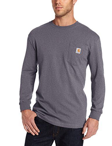 Photo 1 of Carhartt Men's Long Sleeve Workwear Pocket T-Shirt LARGE
