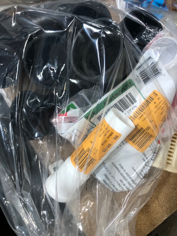 Photo 2 of ***HOME PVC Pipe BUNDLE*** SOLD AS IS*** NO REFUNDS*** NO RETURNS***
2 in. ABS DWV Hub x Hub P-Trap with Cleanout
(2) 2 in. ABS DWV P-Trap
1-1/4 in. PVC P-Trap with Insta-Plumb Technology