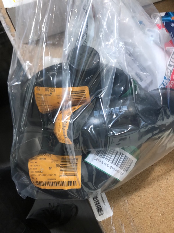 Photo 1 of ***HOME PVC Pipe BUNDLE*** SOLD AS IS*** NO REFUNDS*** NO RETURNS***
2 in. ABS DWV Hub x Hub P-Trap with Cleanout
(2) 2 in. ABS DWV P-Trap
1-1/4 in. PVC P-Trap with Insta-Plumb Technology