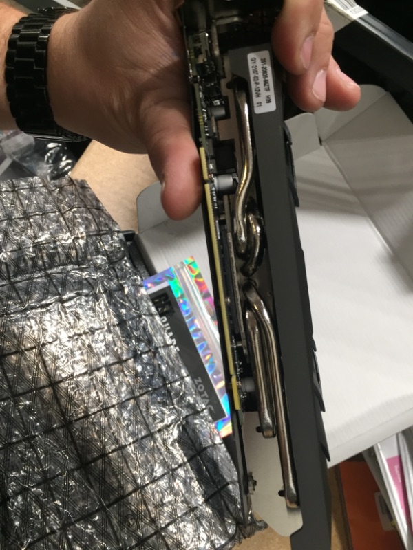 Photo 7 of ZOTAC Gaming GeForce RTX 3060 Twin Edge OC 12GB GDDR6 192-bit 15 Gbps PCIE 4.0 Gaming Graphics Card, IceStorm 2.0 Cooling, Active Fan Control, Freeze Fan Stop ZT-A30600H-10M