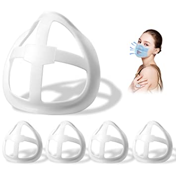 Photo 1 of 5 pcs 3D Face Bracket Internal Support Frame,Breathable Face Inner Support Bracket (x4)