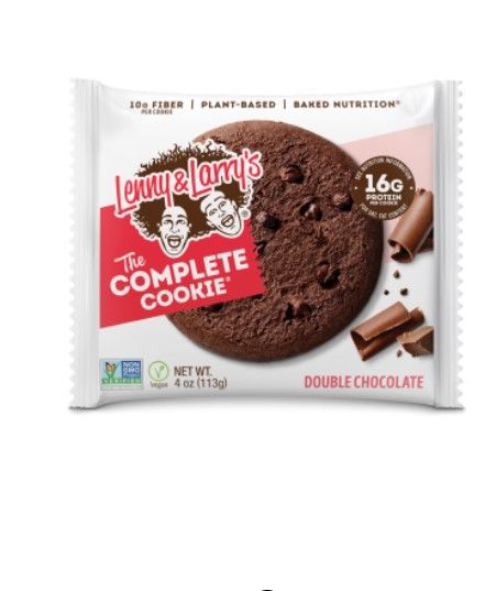 Photo 1 of **NONREFUNDABLE**BEST BY: 10/27/2022**
Lenny & Larry's The Complete Cookie, Double Chocolate, 4oz - Plant-Based Protein Cookies, Vegan and Non-GMO Projrect Verified (Pack of 12)
