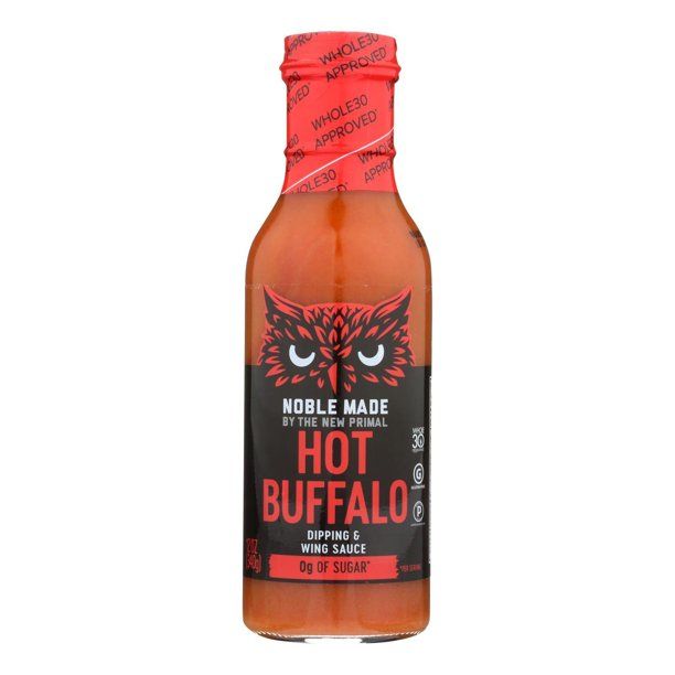 Photo 1 of **NONREFUNDABLE** BEST BY6/22/2022**
The New Primal - Sauce Buffalo Hot Paleo - Case of 6 - 12 OZ 2 count
