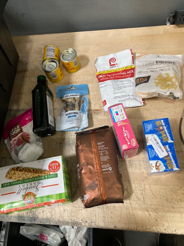 Photo 1 of **NON-REFUNDABLE** Assorted Home and Food Items, Expiration Dates from 04/09/22-08/23 
