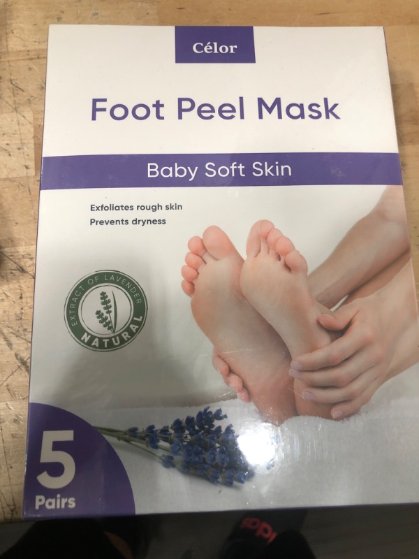 Photo 2 of ??Foot Peel Mask (5 Pairs) - Foot Mask for Baby soft skin - Remove Dead Skin | Foot Spa Foot Care