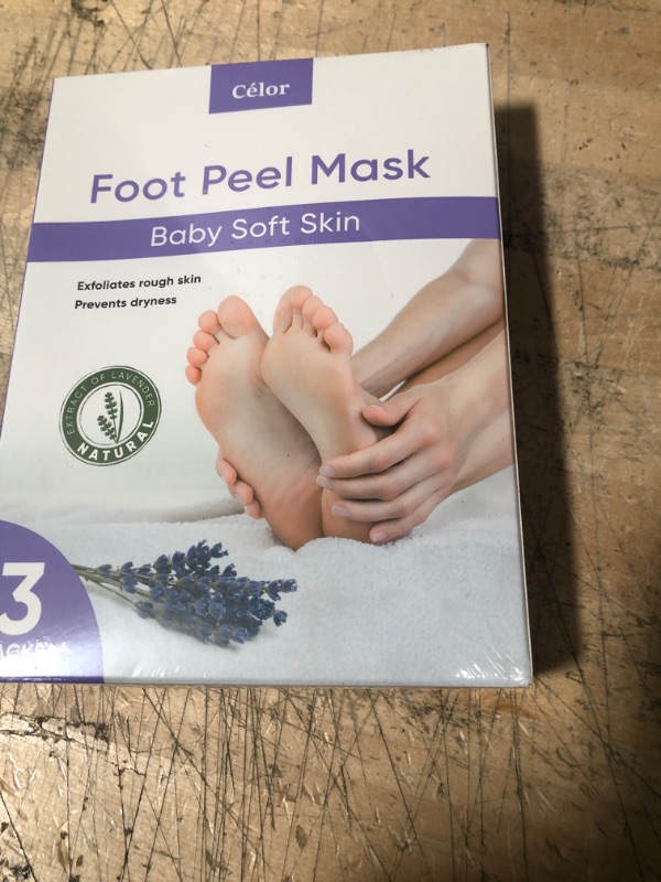 Photo 2 of ??Foot Peel Mask (3 Pairs) - Foot Mask for Baby soft skin - Remove Dead Skin | Foot Spa Foot Care