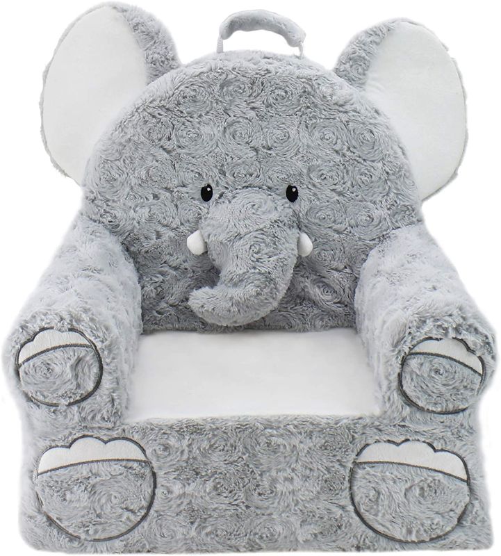 Photo 1 of Character Chair with Carrying Handle & Side Pockets – Elephant