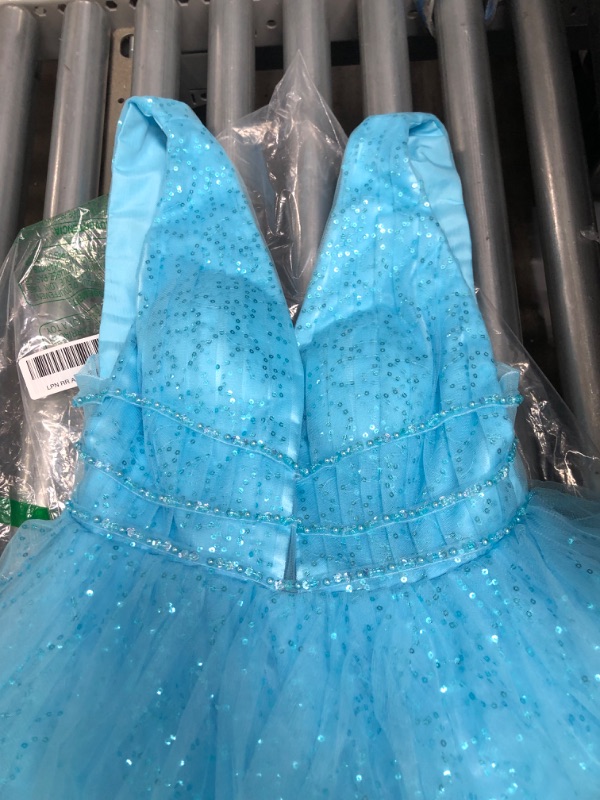 Photo 1 of Blue Prom Dress, M/L