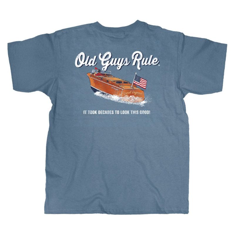 Photo 1 of OLD GUYS RULE T Shirt for Men | It Took Decades | Lake (L)
