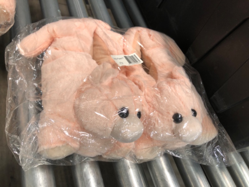 Photo 2 of Lazy Paws Adult-Sized Pig Slippers (Size Medium Only)