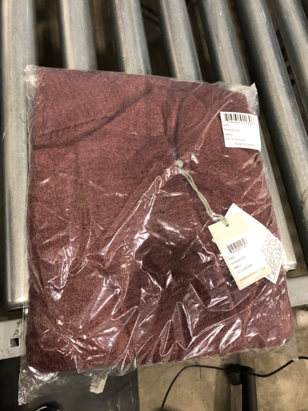 Photo 1 of Barefoot Dreams CozyChic Lite Circle Cardi, Rosewood Small
