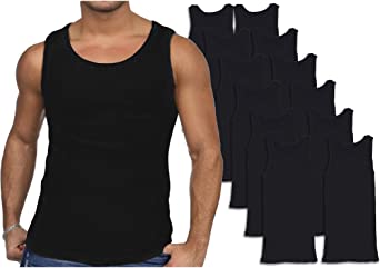 Photo 1 of Andrew Scott Men's 12 Pack Color Tank Top A Shirt (6XL)
