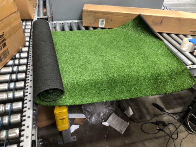 Photo 2 of GL Artificial Grass Mats Lawn Carpet Customized Sizes, Synthetic Rug Indoor Outdoor Landscape, Fake Faux Turf for Decor 3FTX20FT(60 Square FT)
