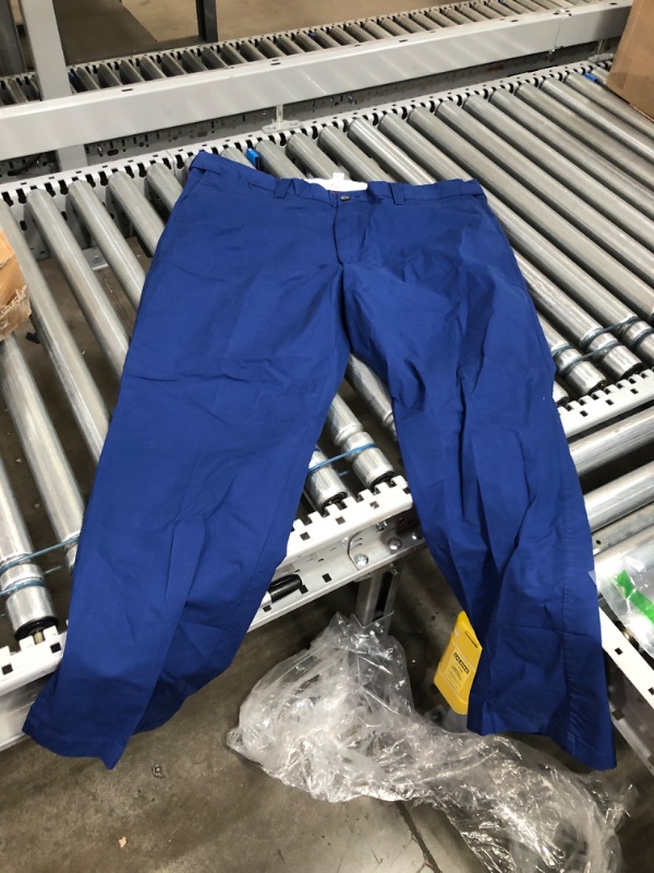 Photo 1 of AMAZON ESSITALS MENS PANTS BLUE SIZE 46X30