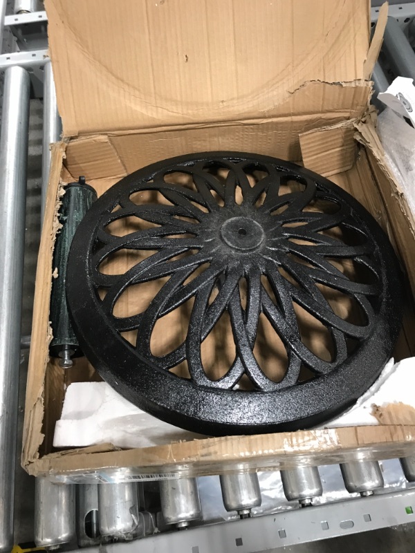 Photo 2 of 17.5" Cast Iron Patio Umbrella Base